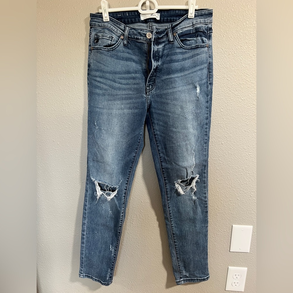 KanCan Distressed Blue Women's Jeans